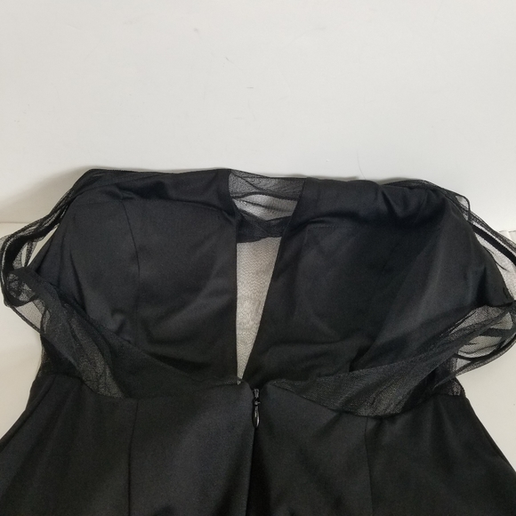 Adrianna Papell Navy Crisscross Back Maxi Dress - Picture 13 of 16